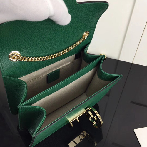 グッチバッグ角部分ディテール